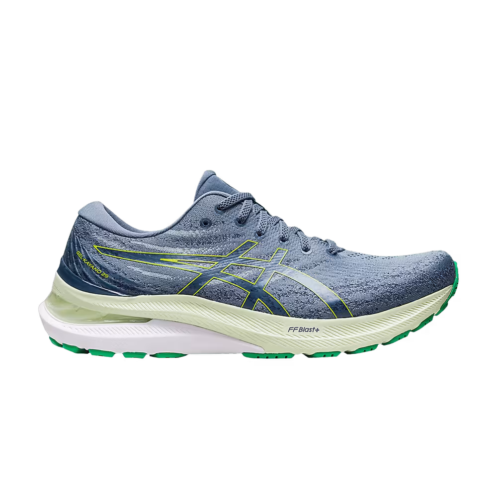 Asics Gel Kayano 29 Steel Blue Lime Zest