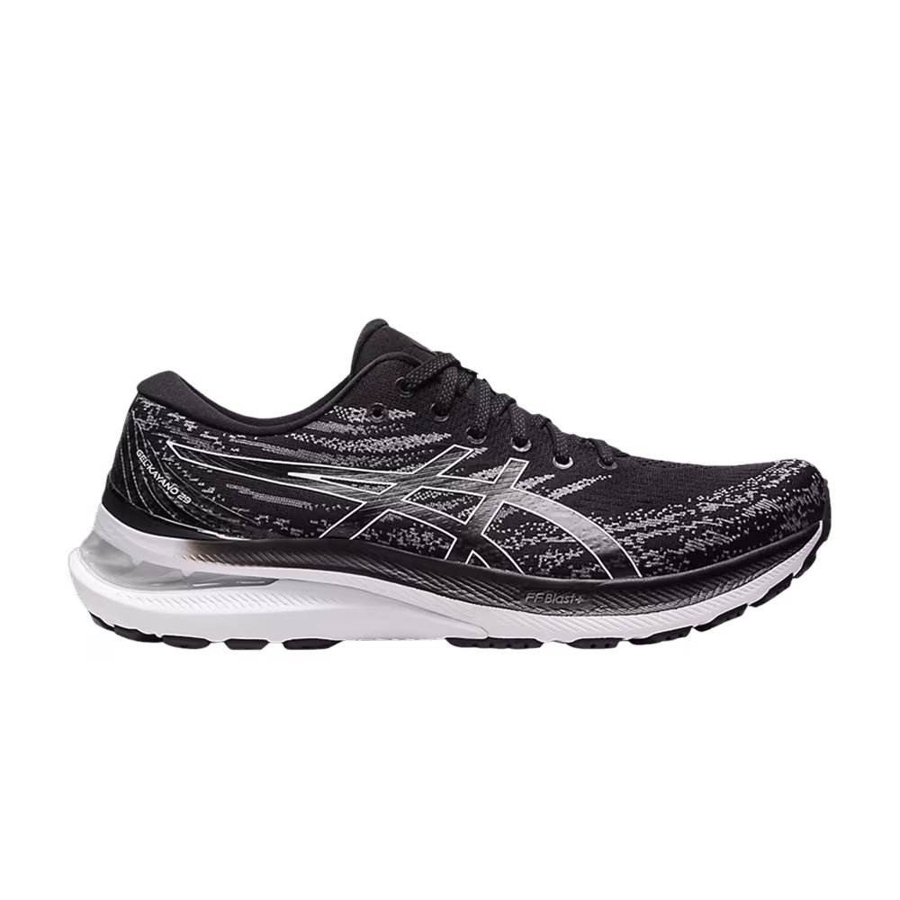Asics Gel Kayano 29 4E Wide Black White