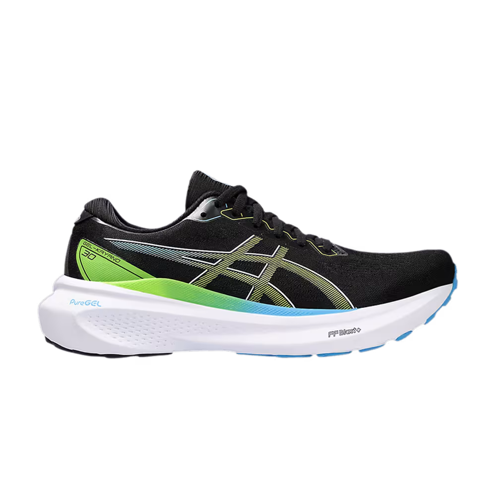 Asics Gel Kayano 30 Black Electric Lime