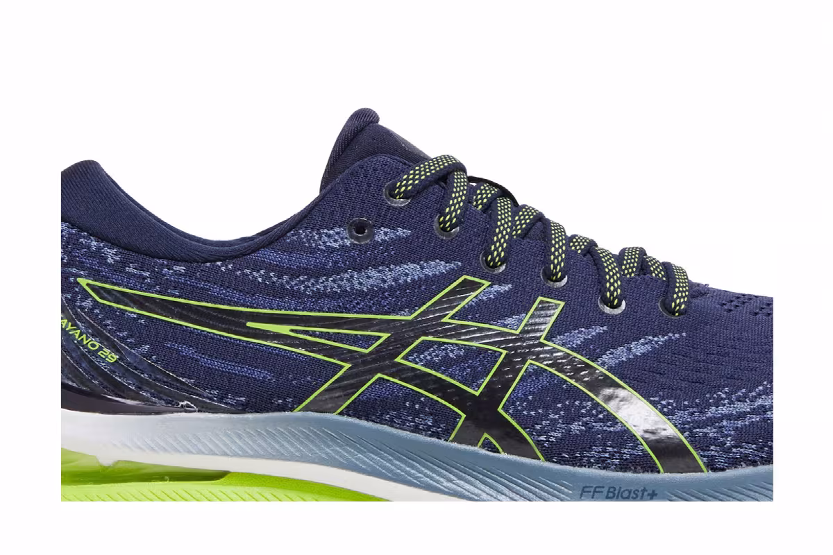 Asics Gel Kayano 29 Midnight Lime Zest, view 3