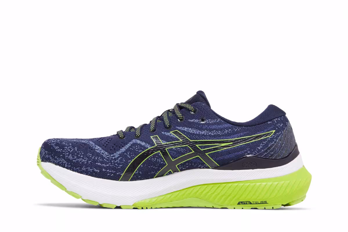Asics Gel Kayano 29 Midnight Lime Zest, view 4