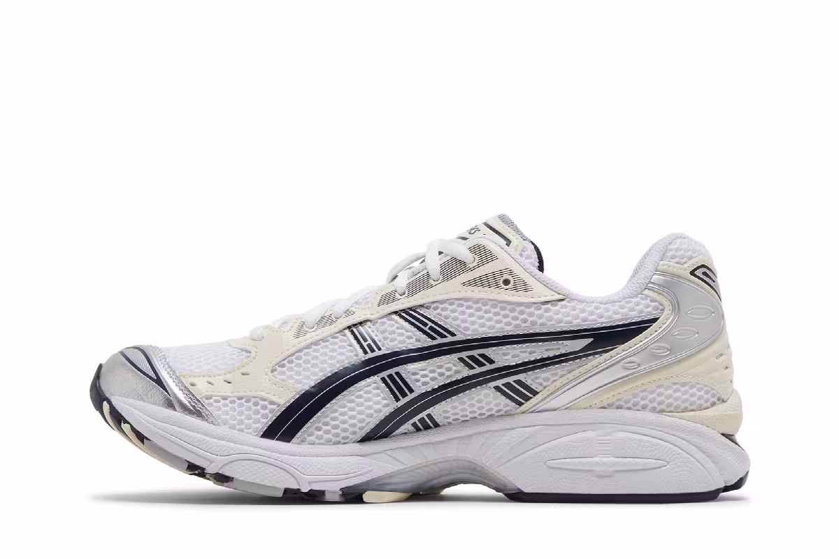 ASICS Women's Gel Kayano 14 White Midnight, view 4