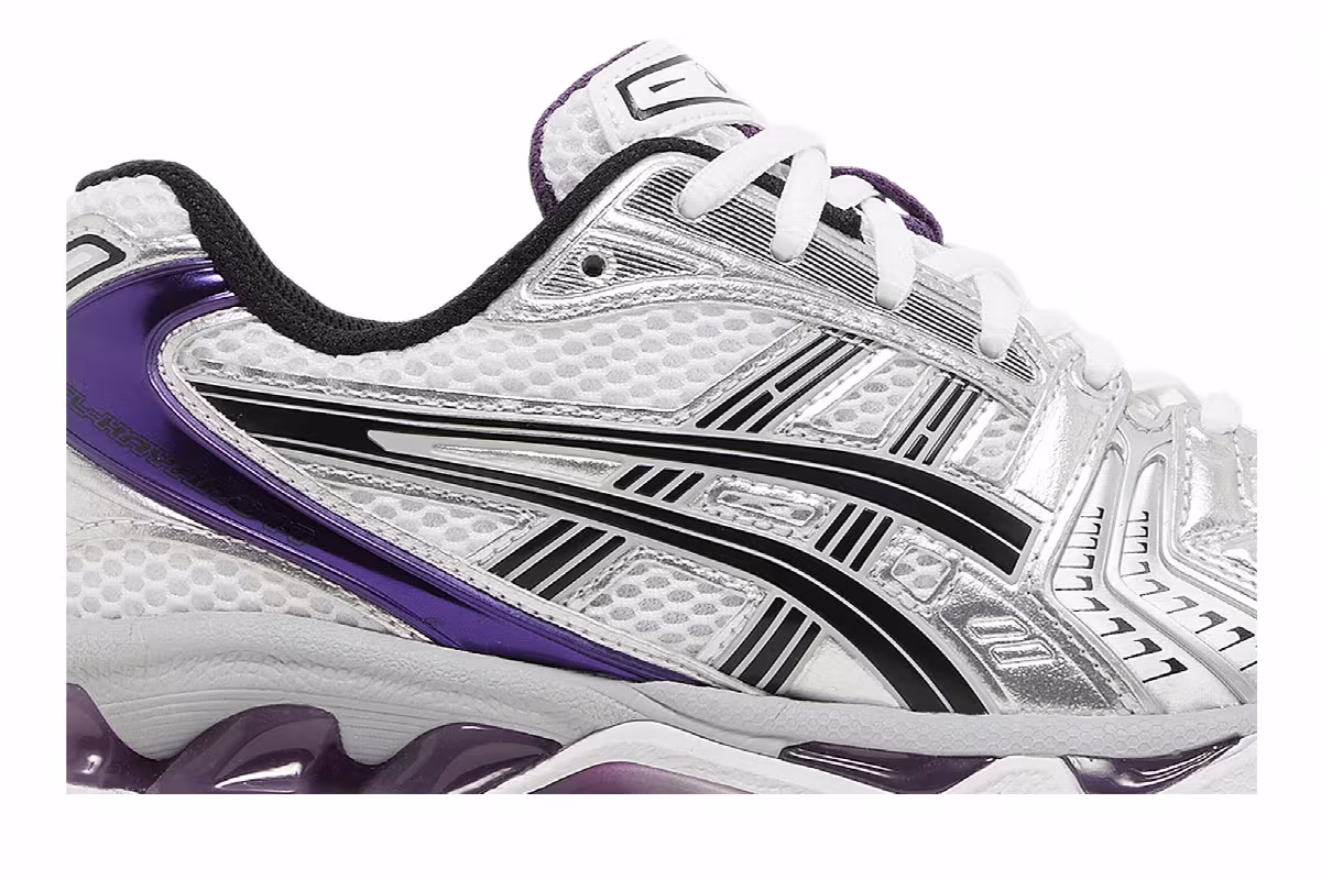 ASICS Women's Gel Kayano 14 Silver Grape, view 3