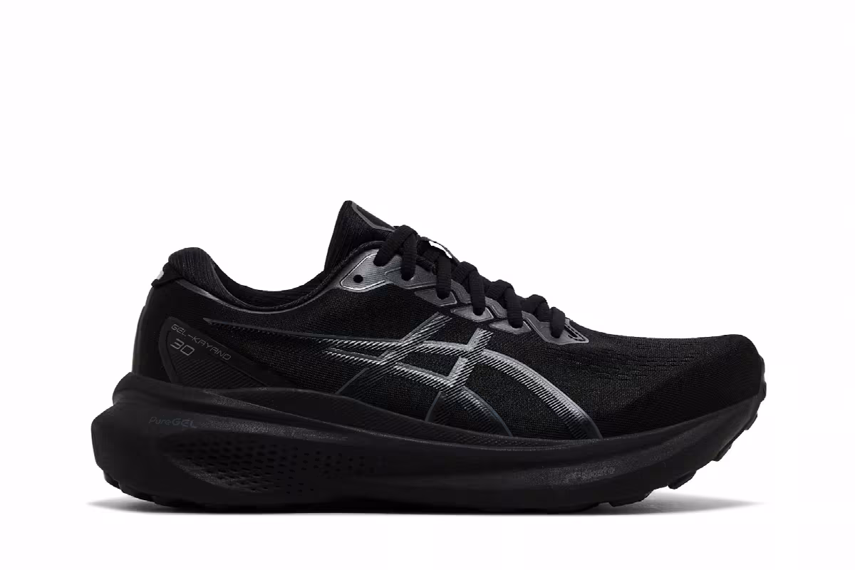 ASICS Women's Gel Kayano 30 Triple Black, view 2