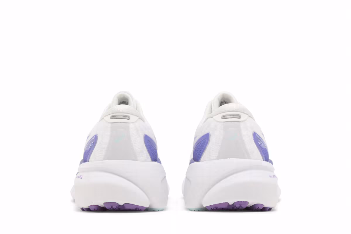 Asics Women's Gel Kayano 30 White Cyber Grape, view 7