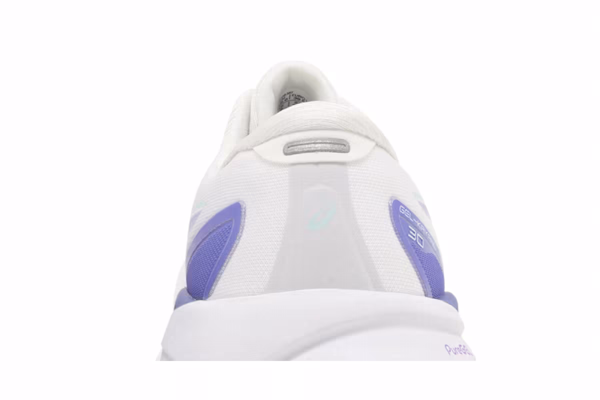 Asics Women's Gel Kayano 30 White Cyber Grape, view 8