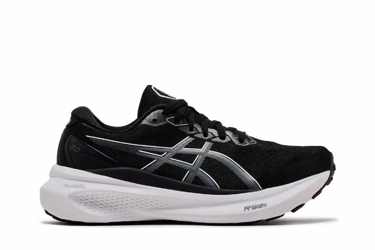 Asics Women's Gel Kayano 30 Black Sheet Rock, view 2