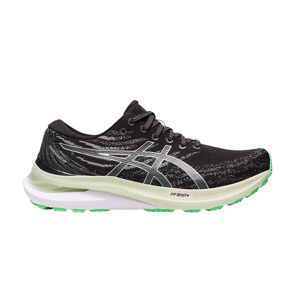 Asics Women's Gel Kayano 29 Black Light Green