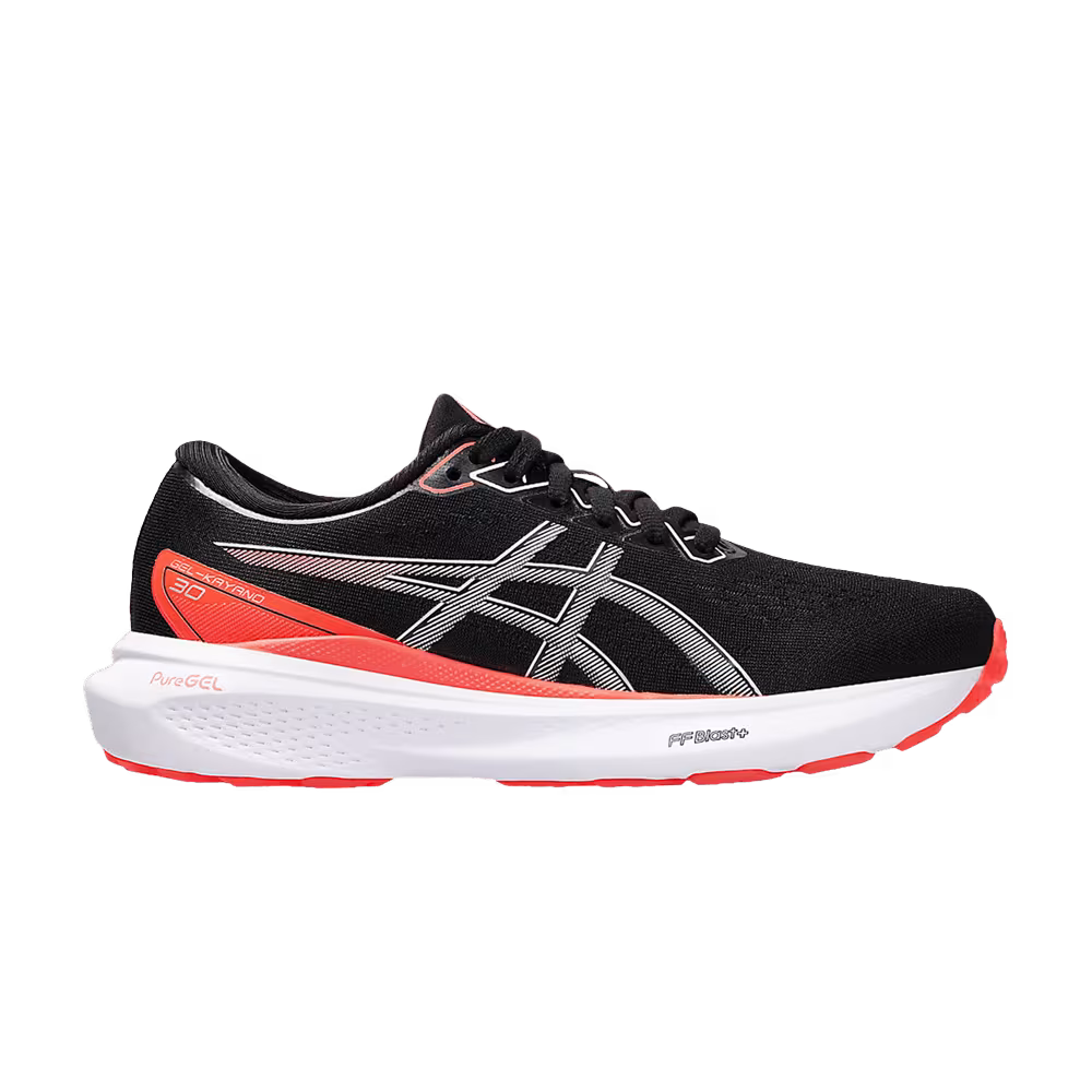 Asics Gel Kayano 30 GS Black Sunrise Red
