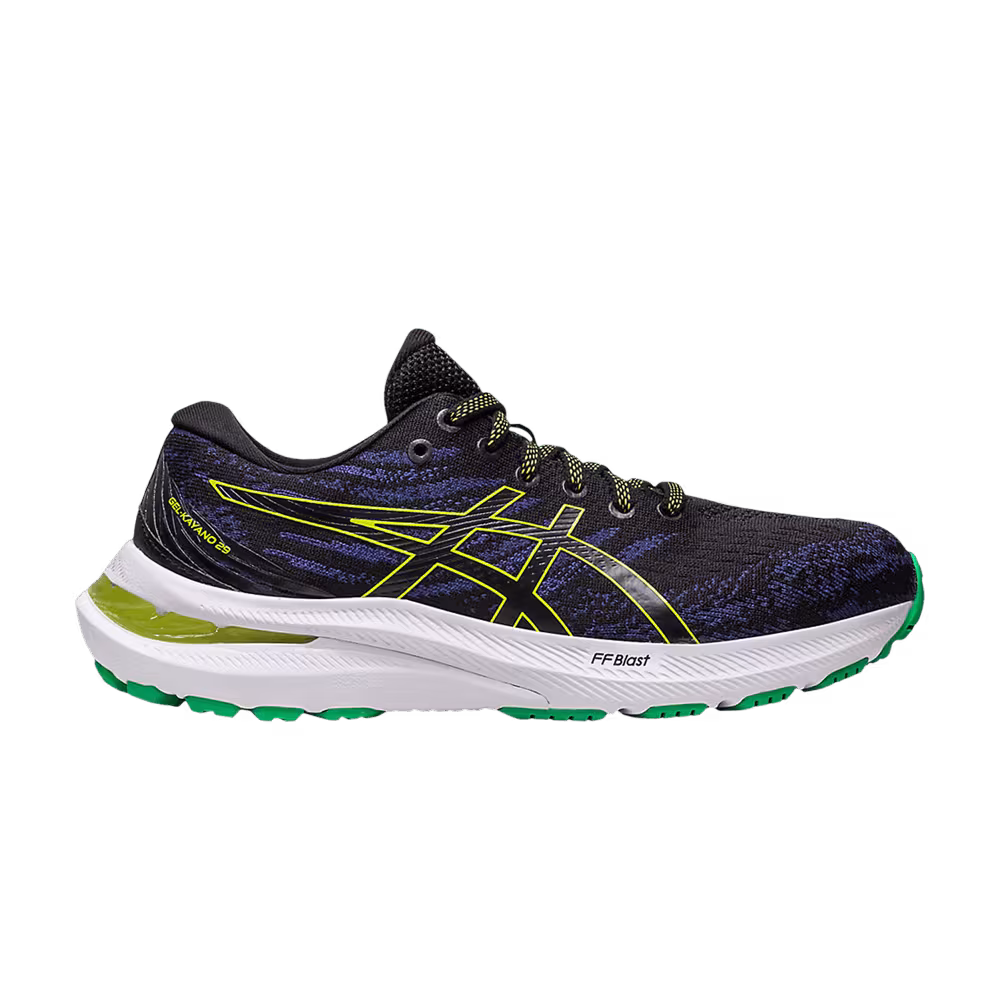 Asics Gel Kayano 29 GS Black Lime Zest