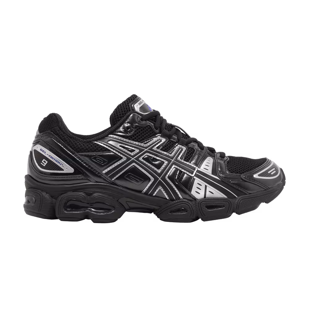 ASICS Gel Nimbus 9 Black Pure Silver