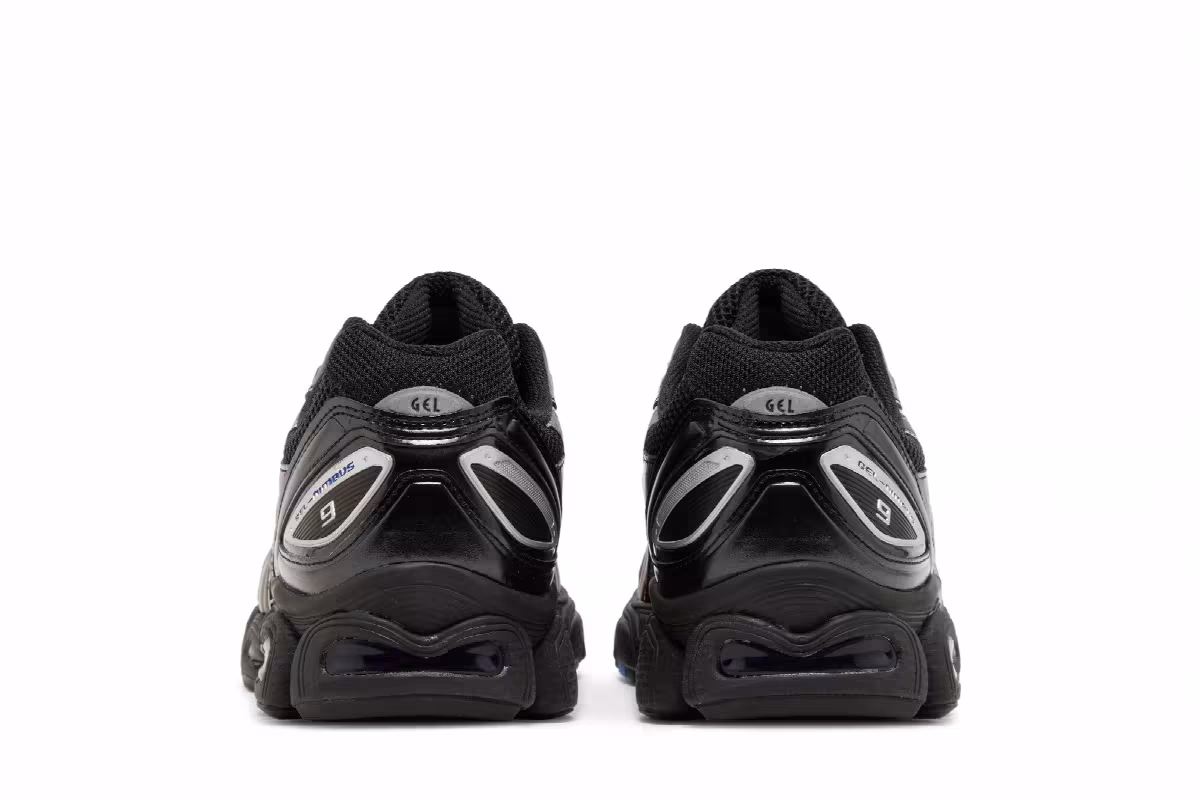 ASICS Gel Nimbus 9 Black Pure Silver, view 7