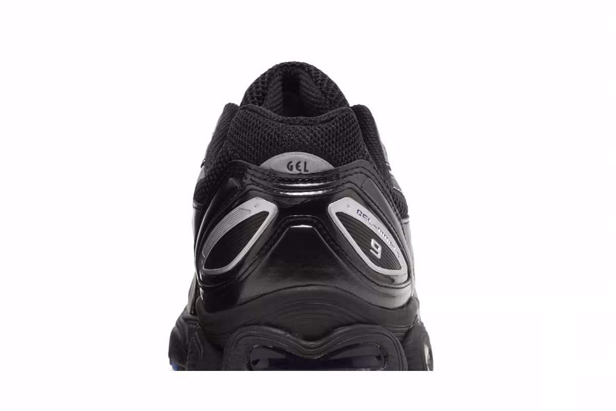 ASICS Gel Nimbus 9 Black Pure Silver, view 8