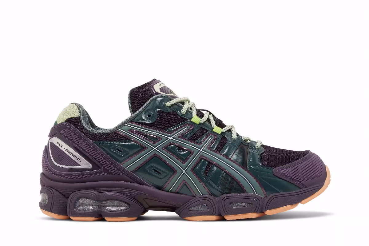 Brain Dead x ASICS Gel Nimbus 9 Night Shade, view 2