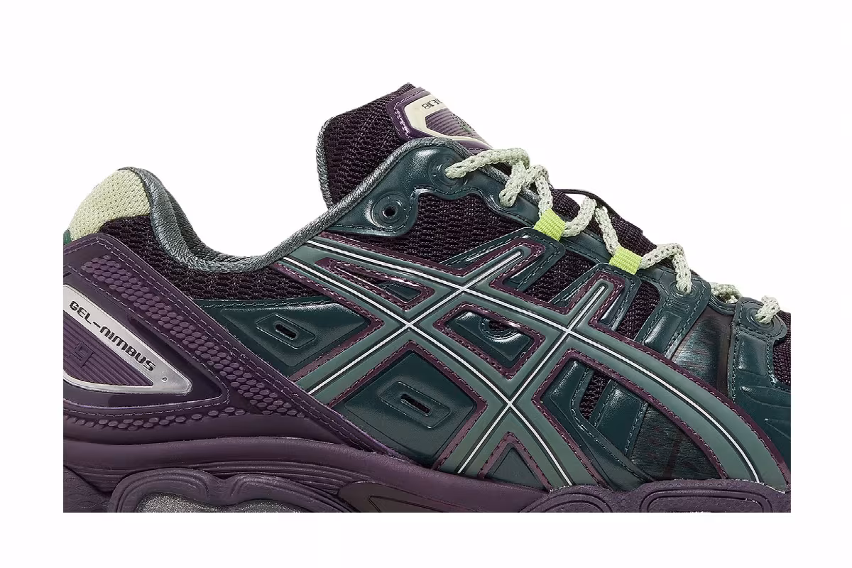 Brain Dead x ASICS Gel Nimbus 9 Night Shade, view 3