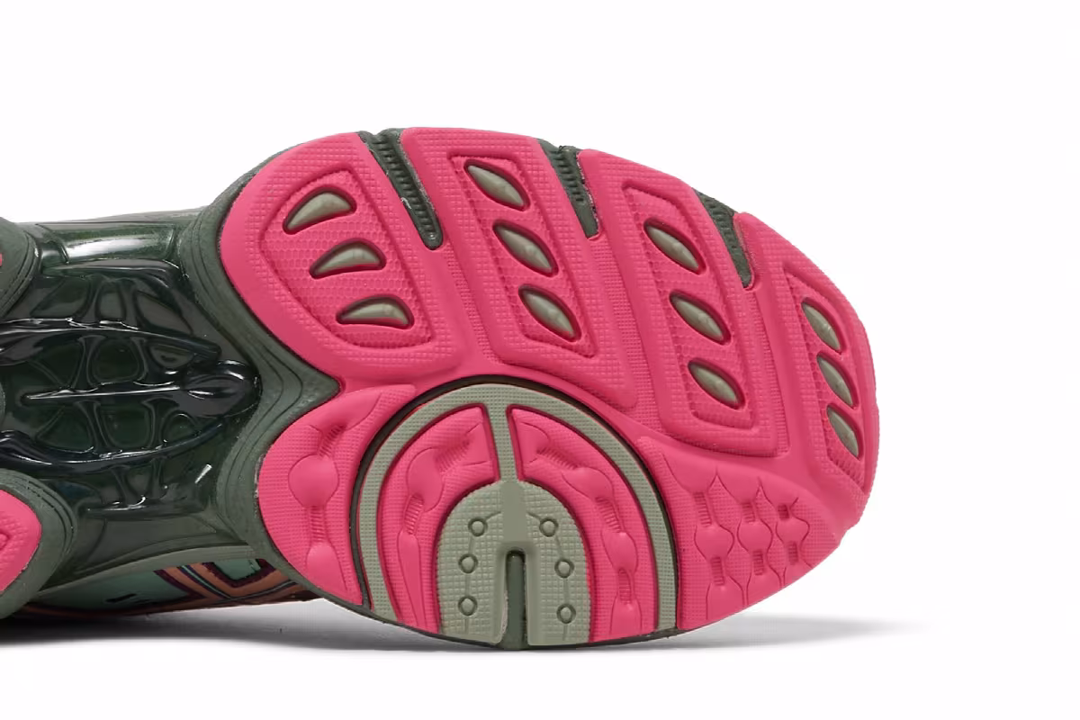 Brain Dead x ASICS Gel Nimbus 9 Rio Red Apricot, view 6
