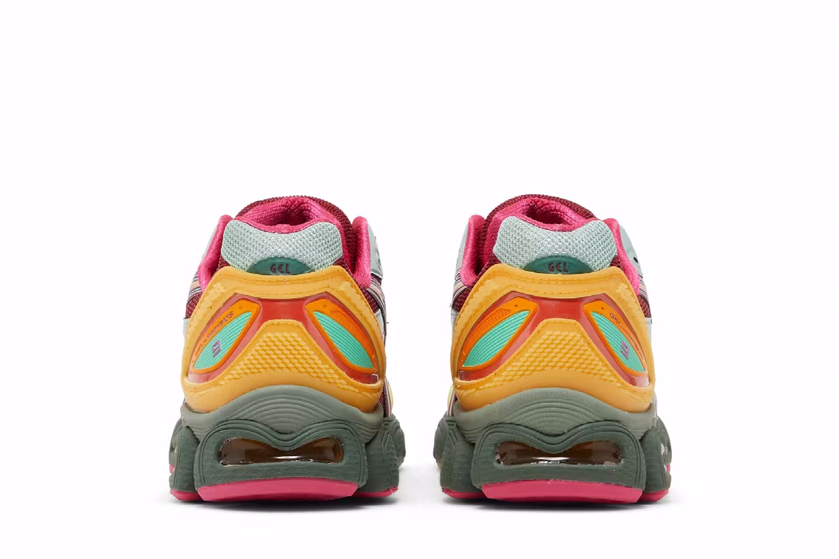 Brain Dead x ASICS Gel Nimbus 9 Rio Red Apricot, view 7