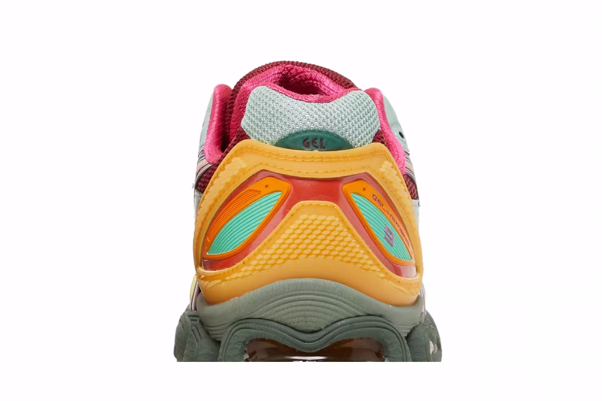 Brain Dead x ASICS Gel Nimbus 9 Rio Red Apricot, view 8