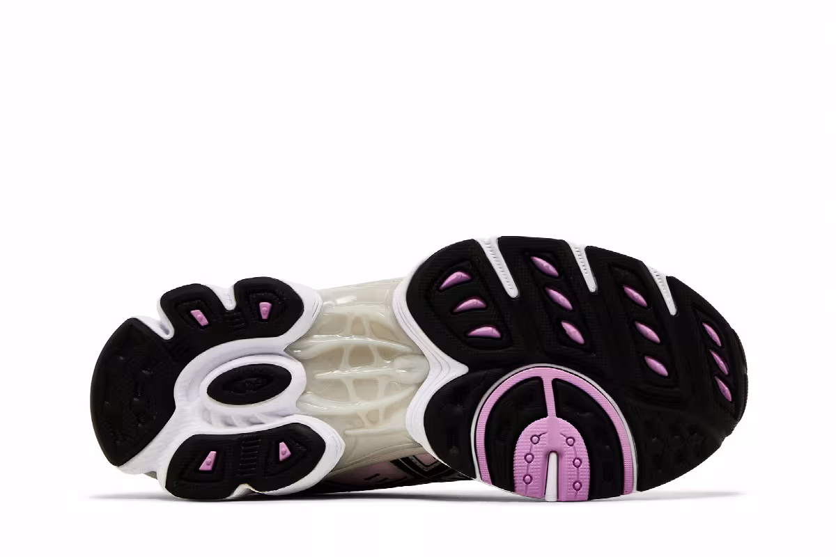 ASICS Women's Gel Nimbus 9 White Light Pink, view 5