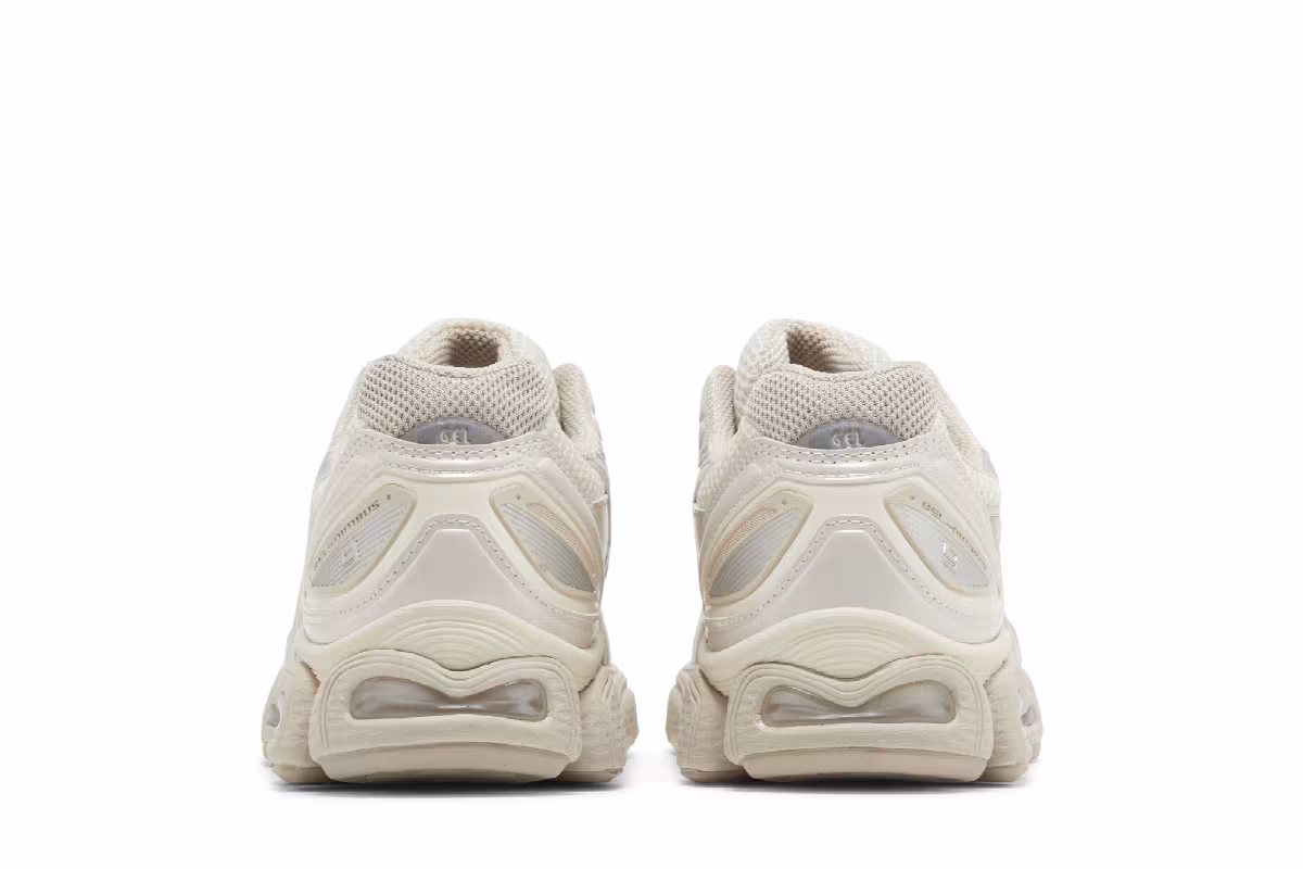 ASICS Women's Gel Nimbus 9 Cream Mineral Beige, view 7