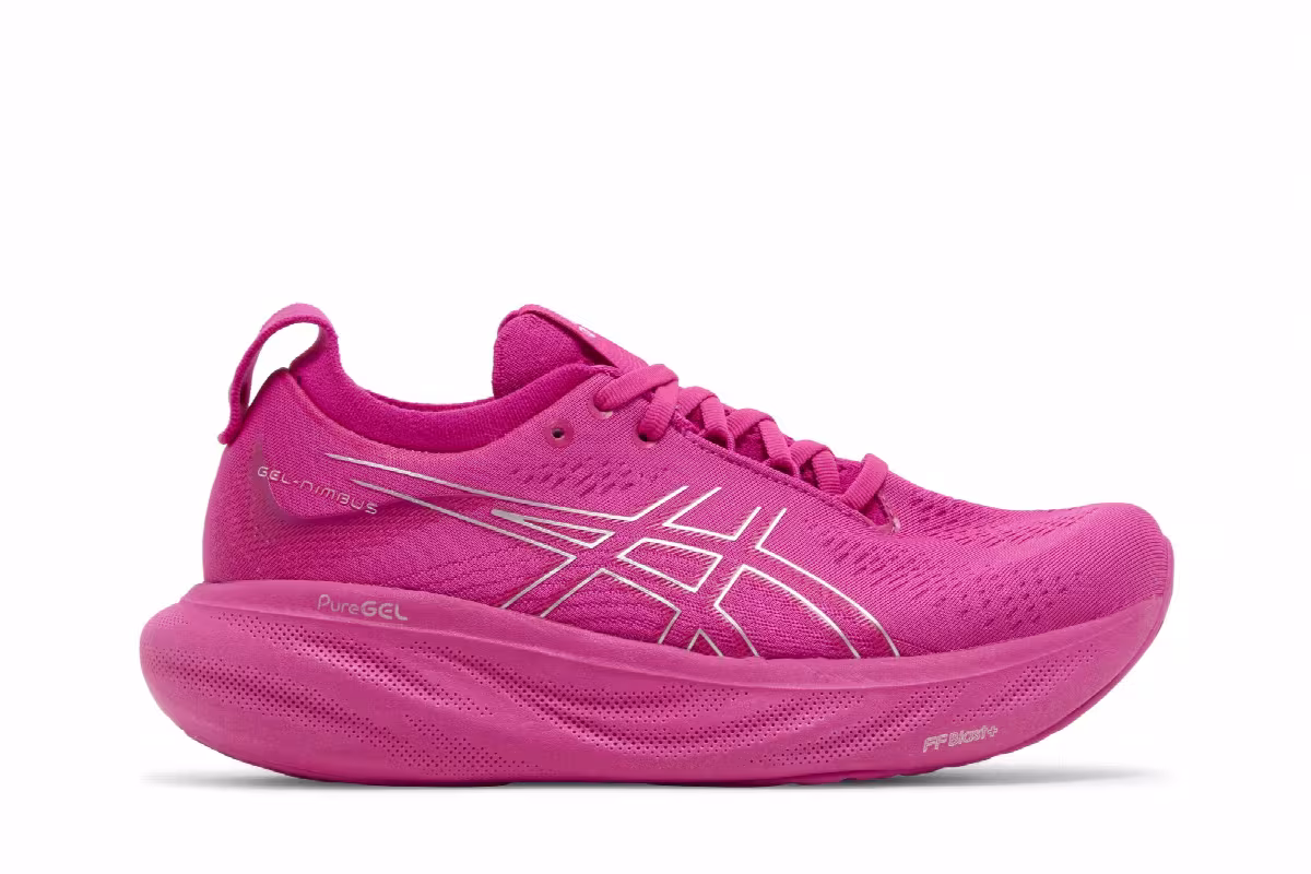 Asics Women's Gel Nimbus 25 Pink Rave, view 2