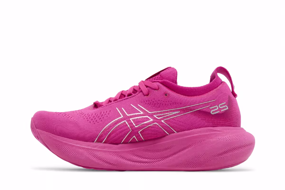 Asics Women's Gel Nimbus 25 Pink Rave, view 4