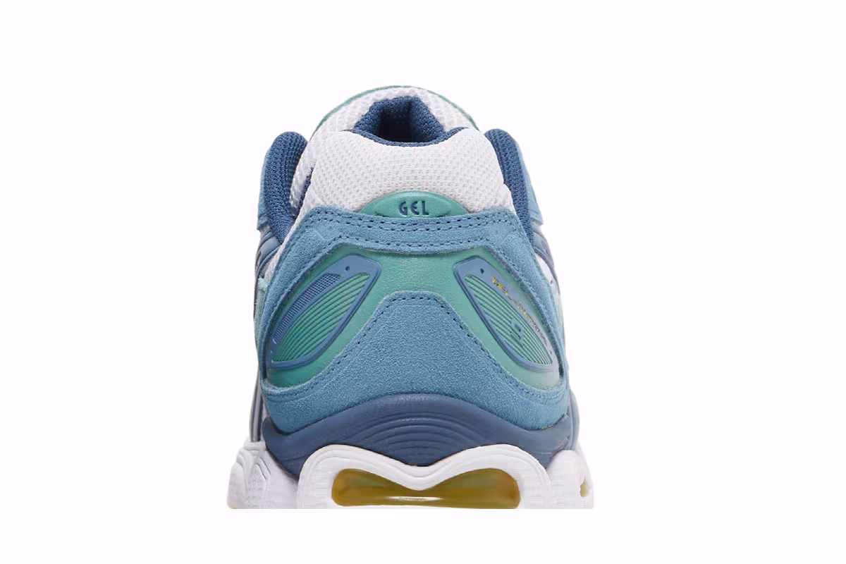 ASICS Gel Nimbus 9 Grey Floss Aqua, view 8