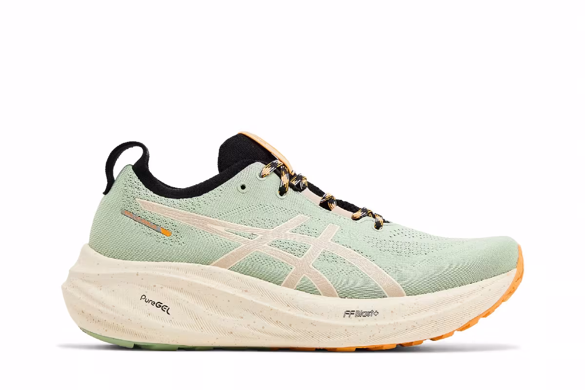 ASICS Gel Nimbus 26 TR Nature Bathing Fellow Yellow, view 2
