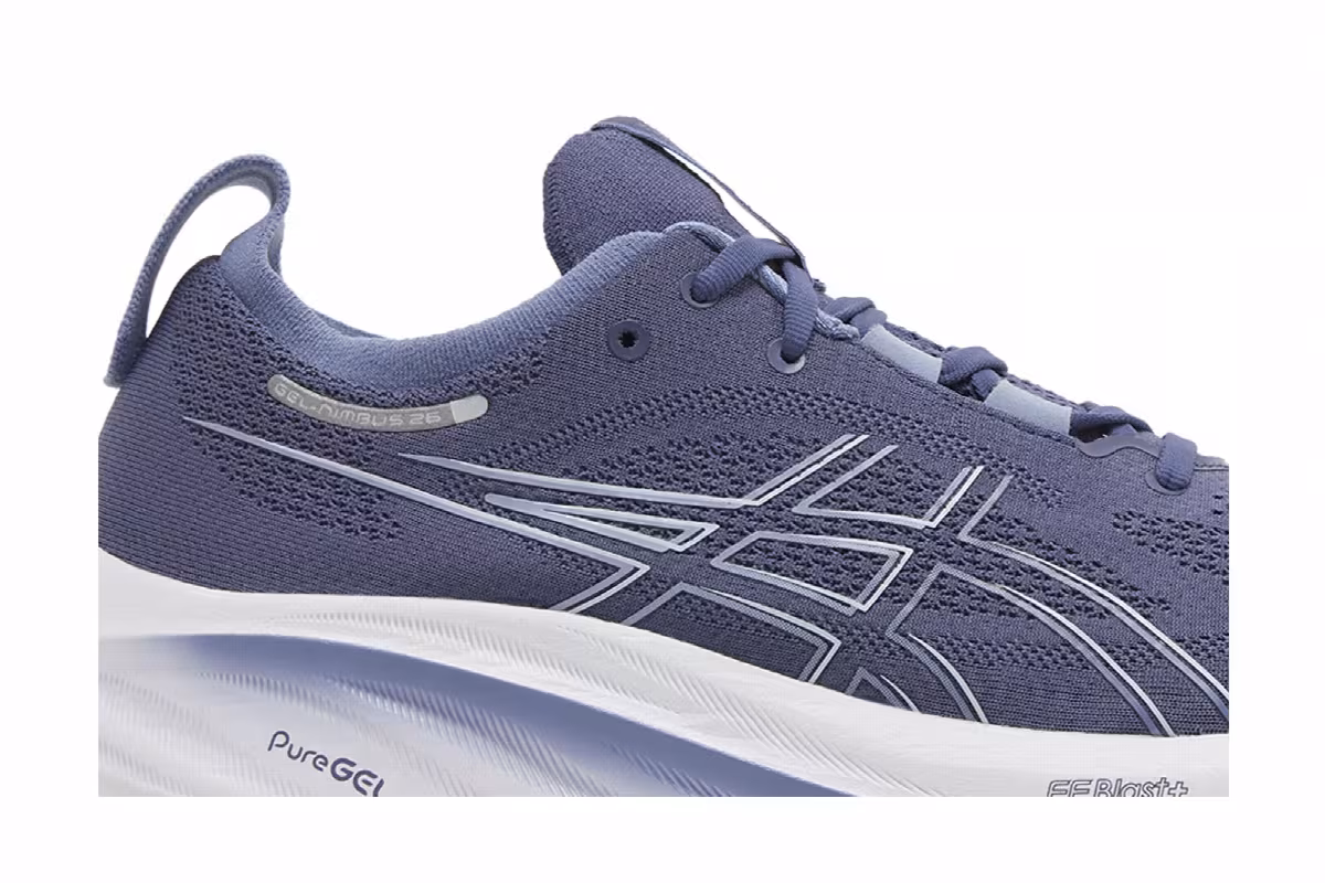 ASICS Gel Nimbus 26 Thunder Blue, view 3