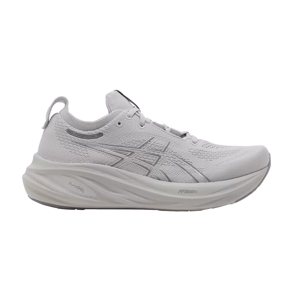 ASICS Women's Gel Nimbus 26 Concrete Pure Silver