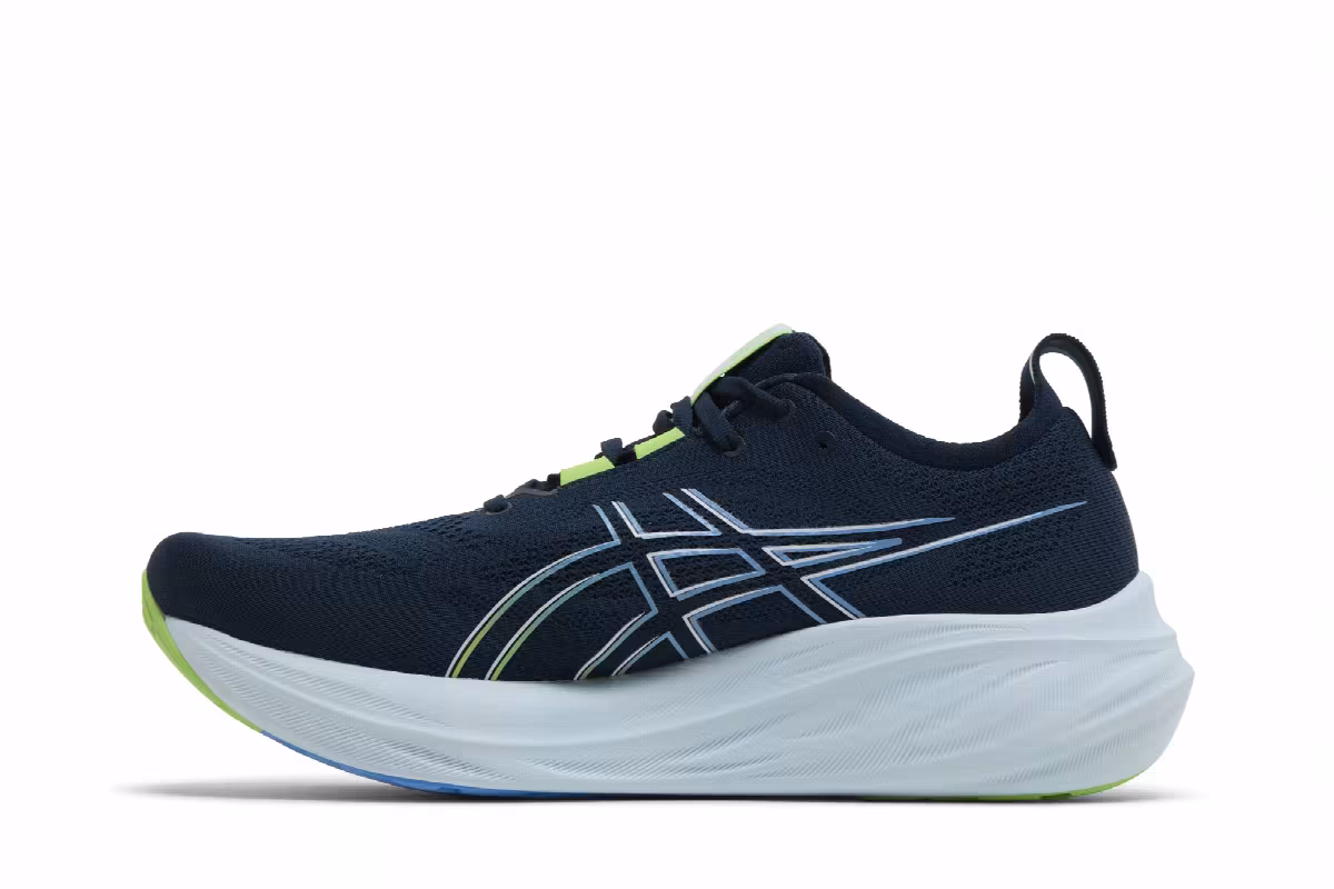 Asics Gel Nimbus 26 4E Wide French Blue, view 4