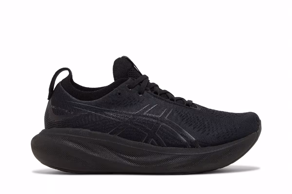 ASICS Gel Nimbus 25 Triple Black, view 2