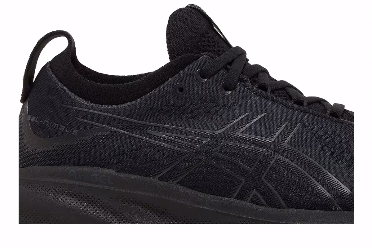 ASICS Gel Nimbus 25 Triple Black, view 3