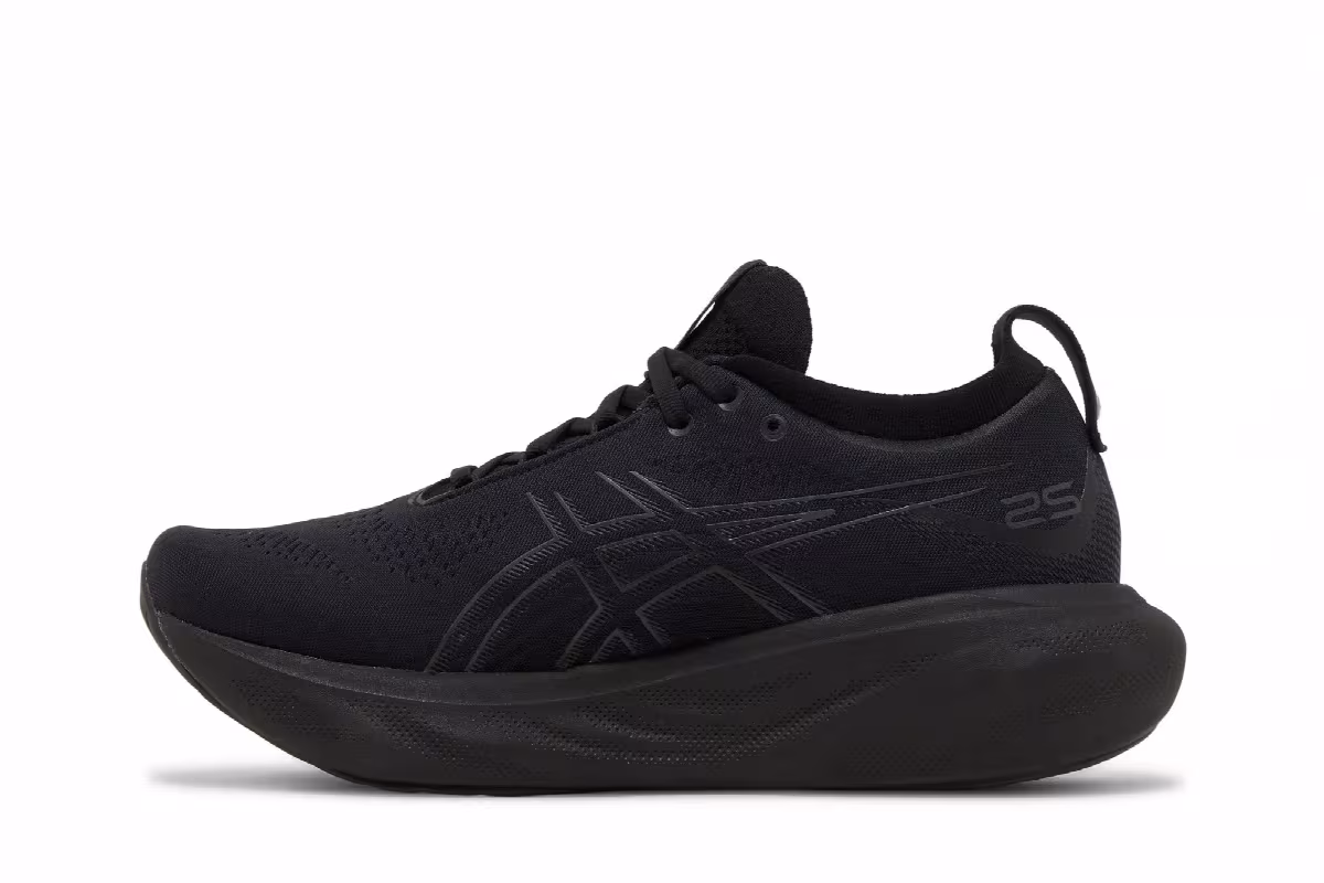 ASICS Gel Nimbus 25 Triple Black, view 4