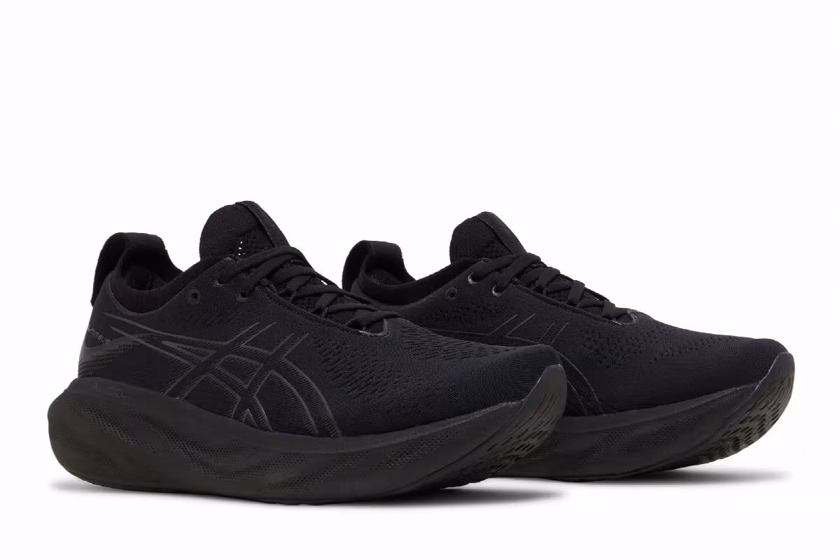 ASICS Gel Nimbus 25 Triple Black, view 9