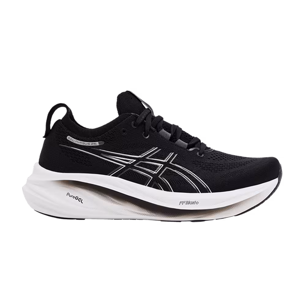 ASICS Women's Gel Nimbus 26 Black Graphite Grey
