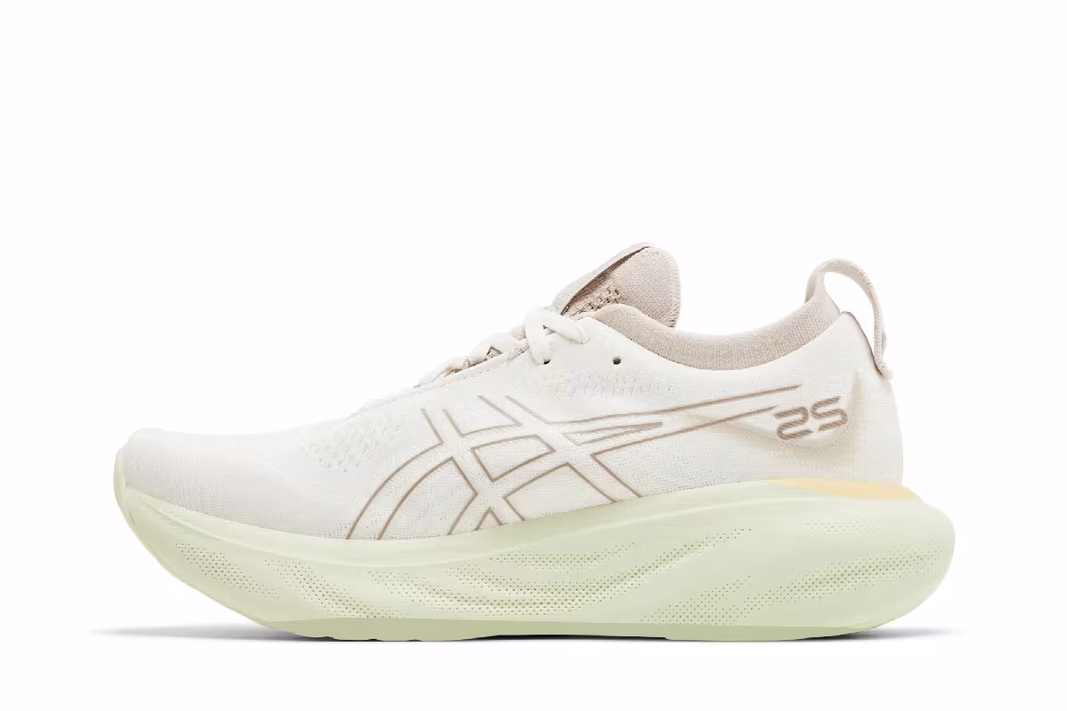 ASICS Women's Gel Nimbus 25 Cream Fawn, view 4