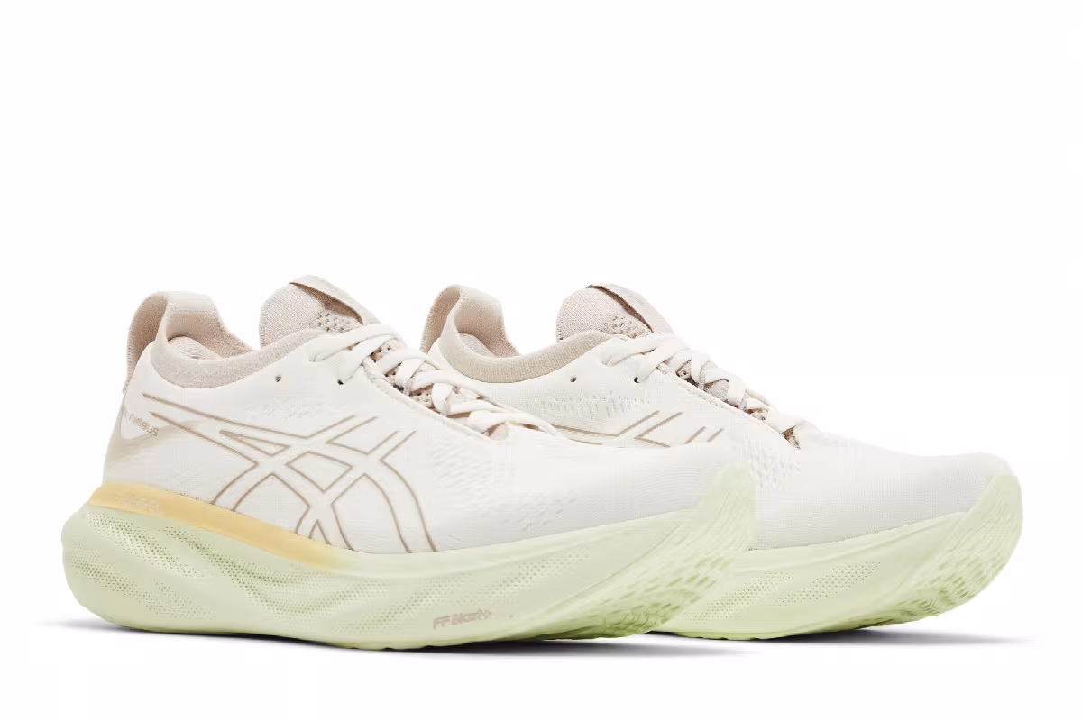 ASICS Women's Gel Nimbus 25 Cream Fawn, view 9