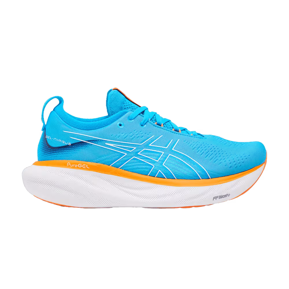 Asics Gel Nimbus 25 Island Blue Sun Peach