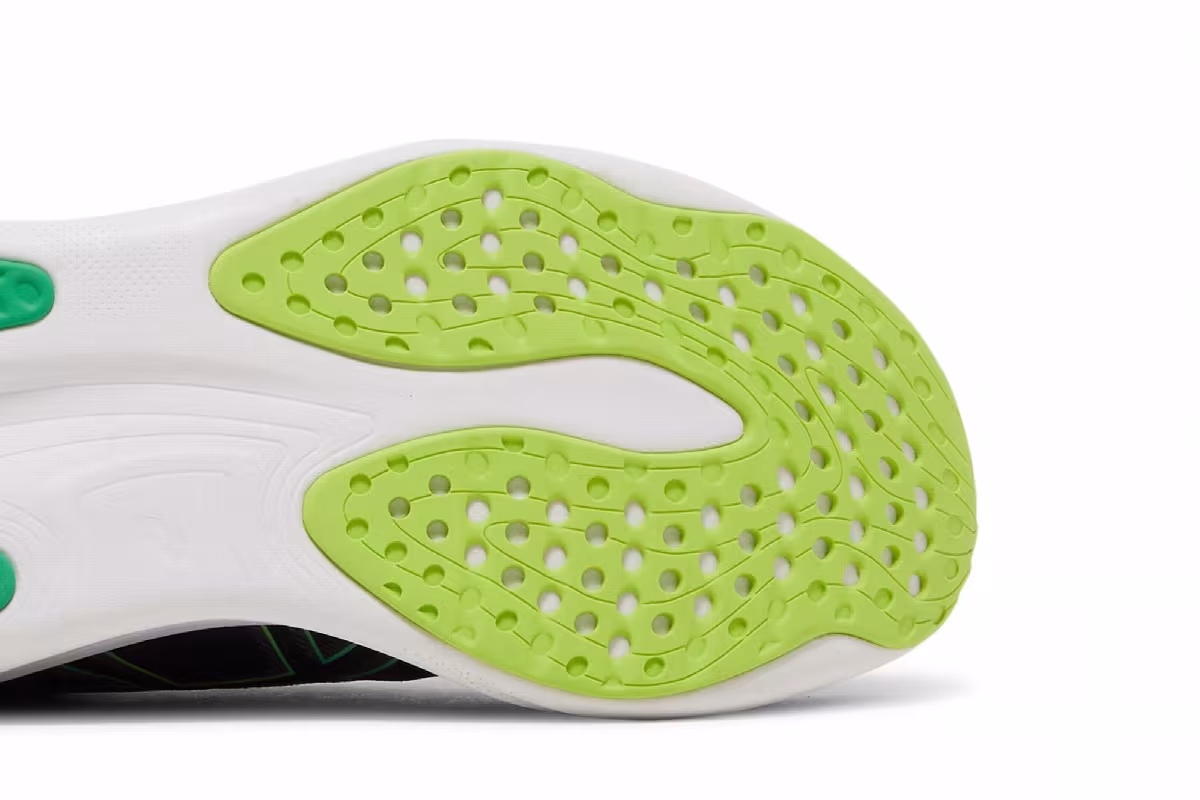 Asics Gel Nimbus 25 Black Lime Zest, view 6