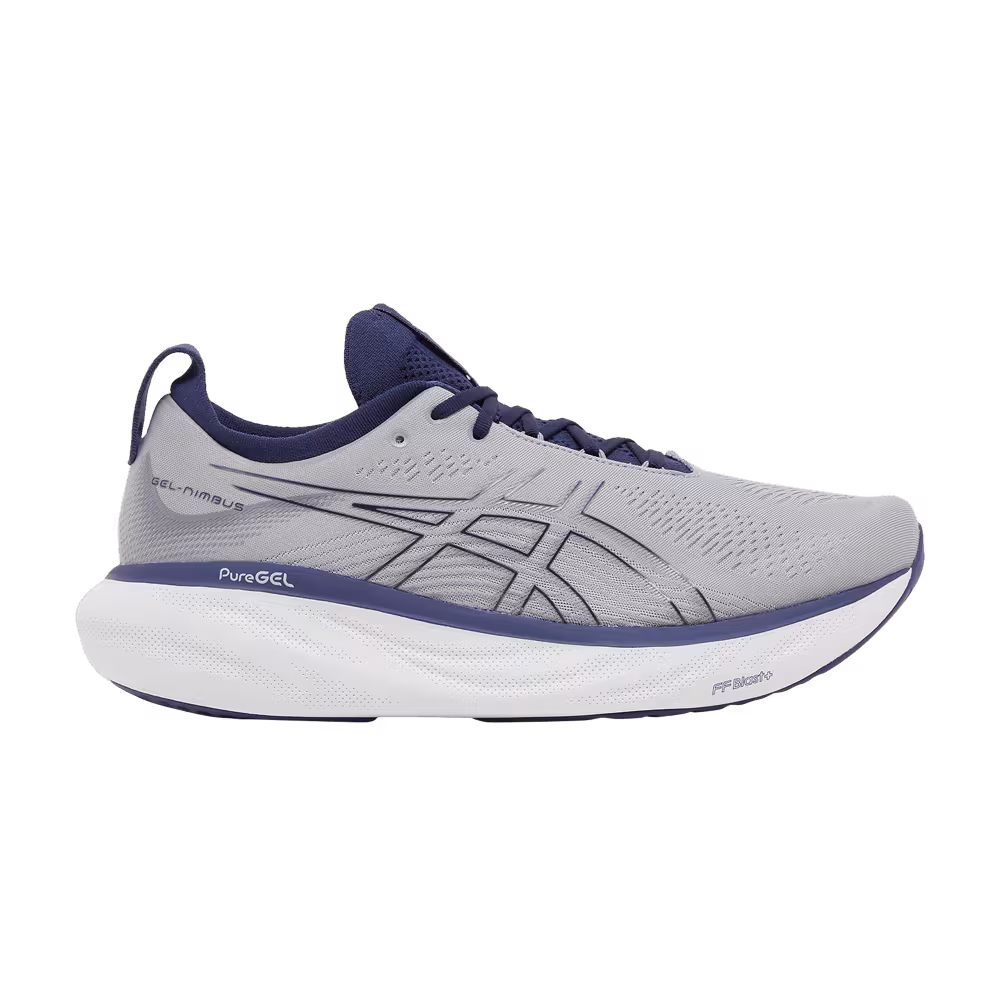 Asics Gel Nimbus 25 Wide Sheet Rock Indigo Blue