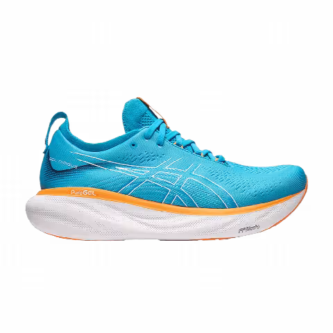 Asics Gel Nimbus 25 Wide 'Island Blue Sun Peach'
