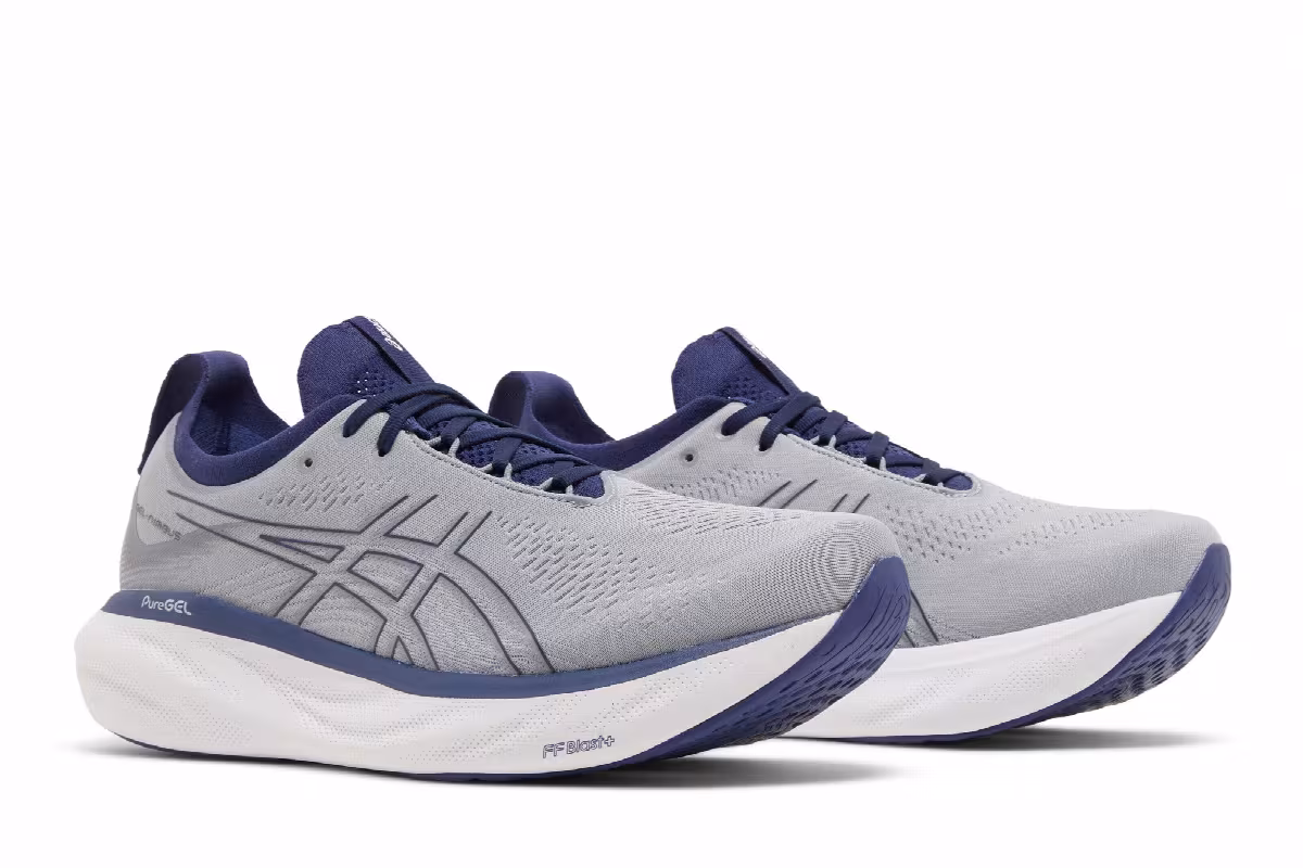 ASICS Gel Nimbus 25 Sheet Rock Indigo Blue, view 9