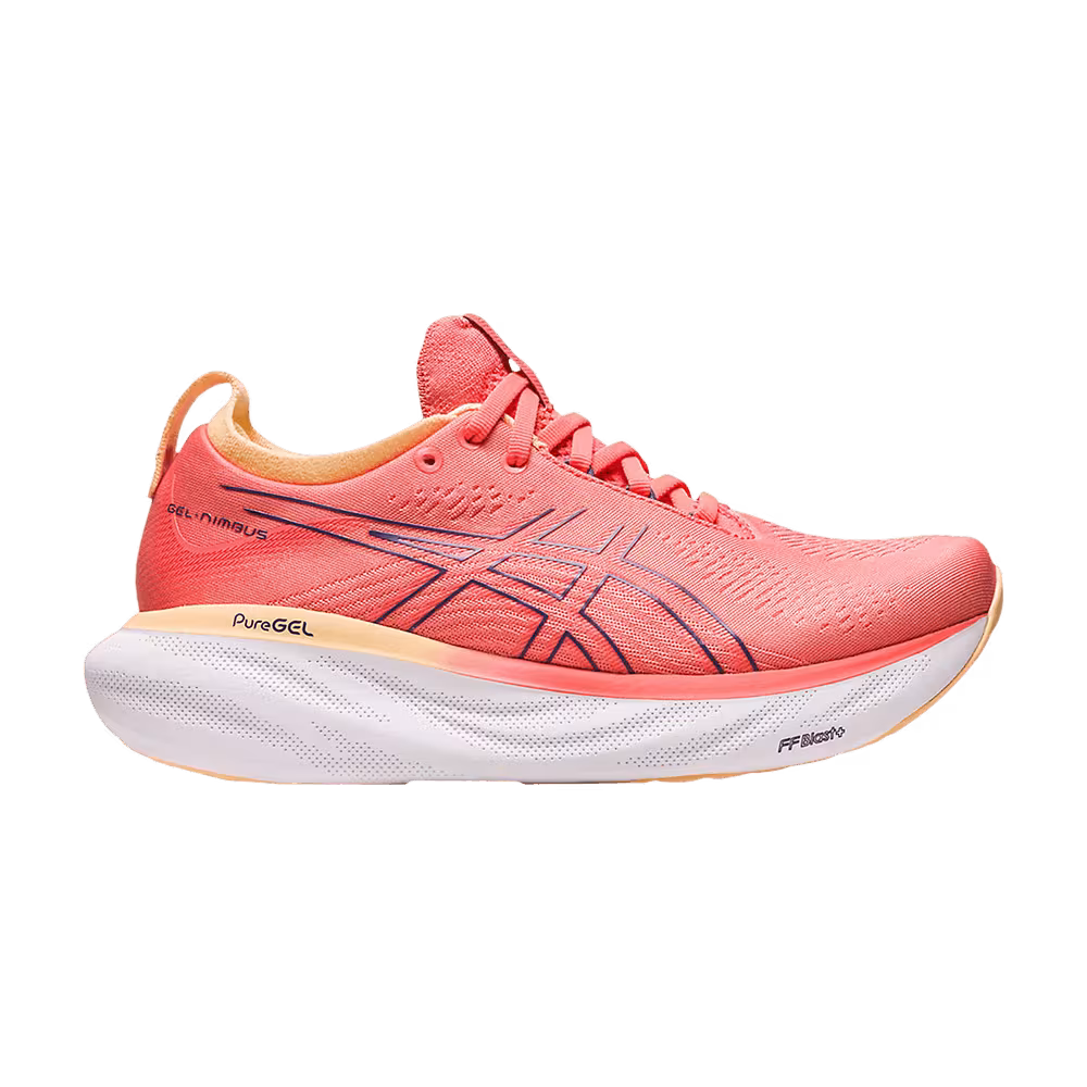 Asics Women's Gel Nimbus 25 Papaya Dusty Purple
