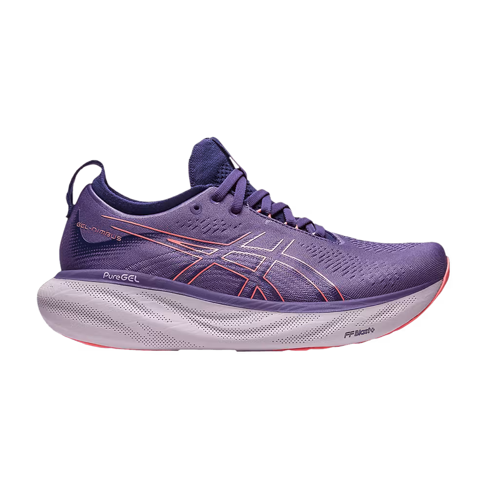 Asics Women's Gel Nimbus 25 Dusty Purple Papaya