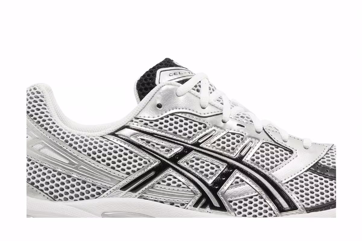 ASICS Gel 1130 Silver White Black, view 3