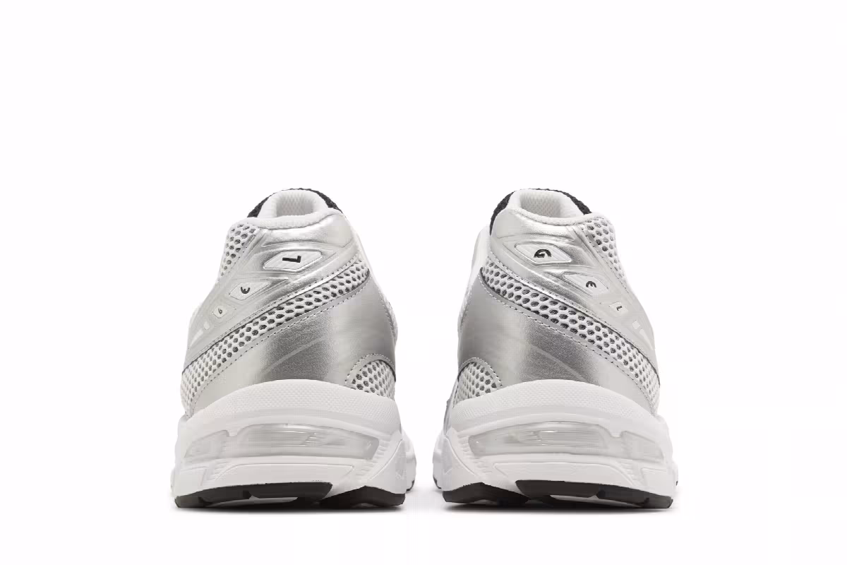 ASICS Gel 1130 Silver White Black, view 7