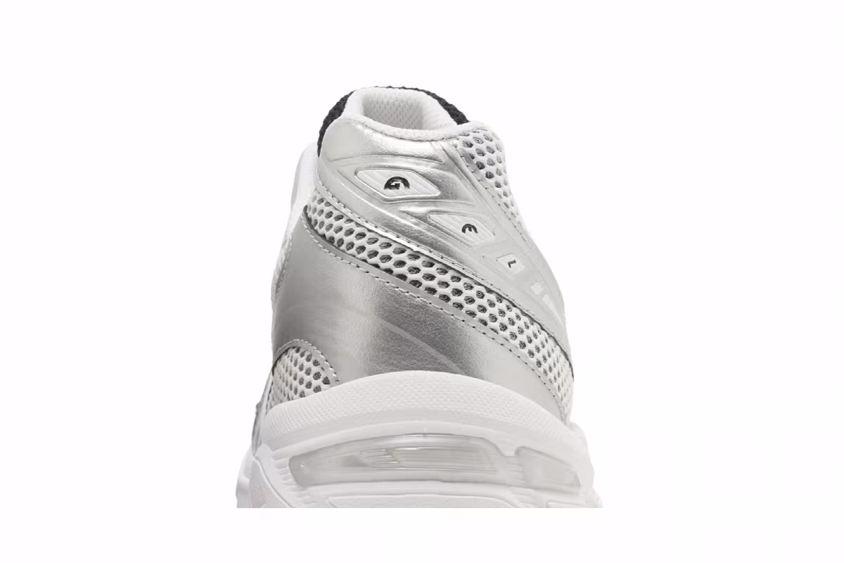 ASICS Gel 1130 Silver White Black, view 8