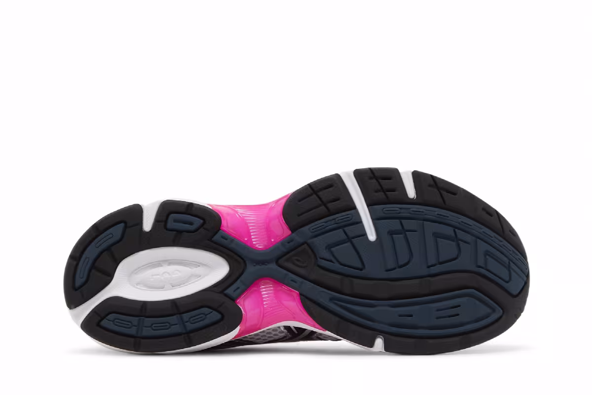 ASICS Women's Gel 1130 Silver Navy Pink, view 5