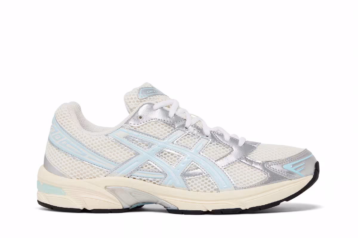 Kith x ASICS Gel 1130 Cream Starlight Blue 2023, view 2